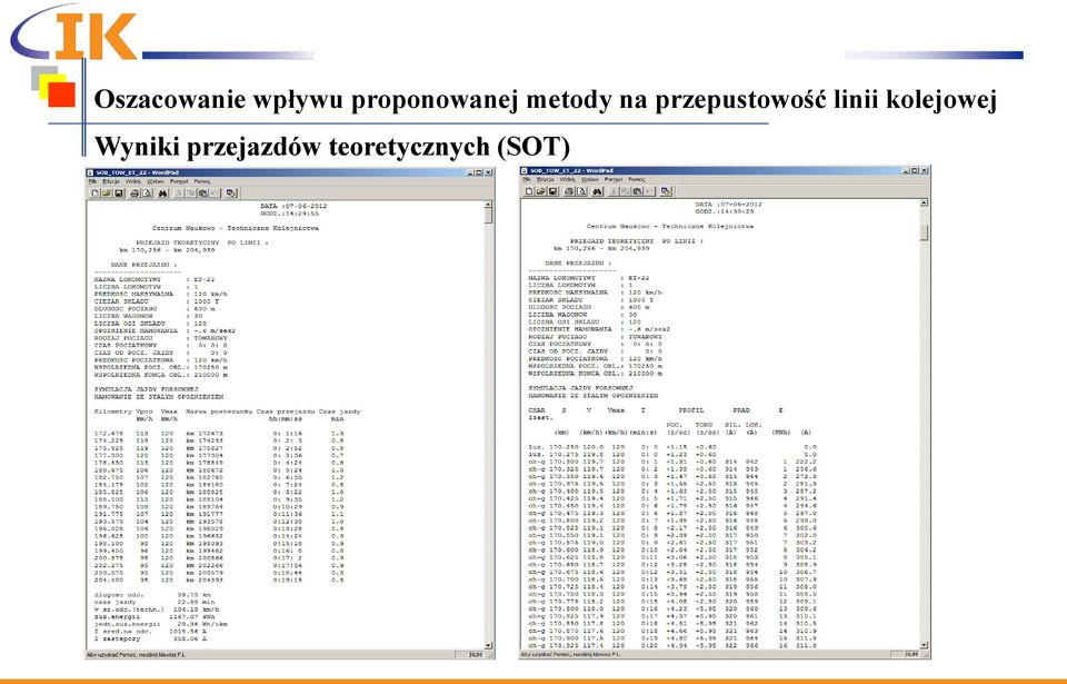 przepustowość linii