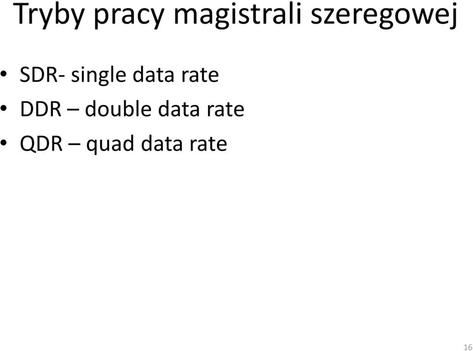 data rate DDR double
