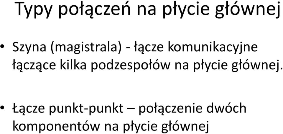 kilka podzespołów na płycie głównej.