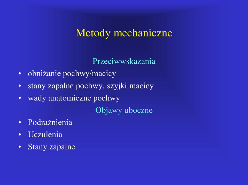 pochwy, szyjki macicy wady anatomiczne