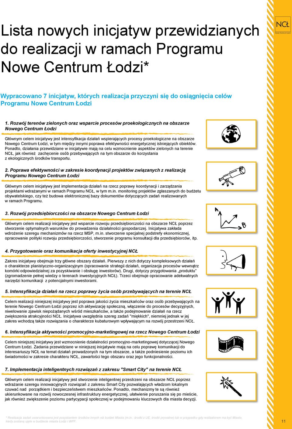 Nowego Centrum Łodzi, w tym między innymi poprawa efektywności energetycznej istniejących obiektów.