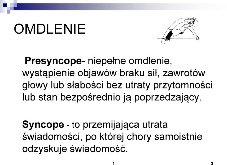 bezpośrednio ją poprzedzający.