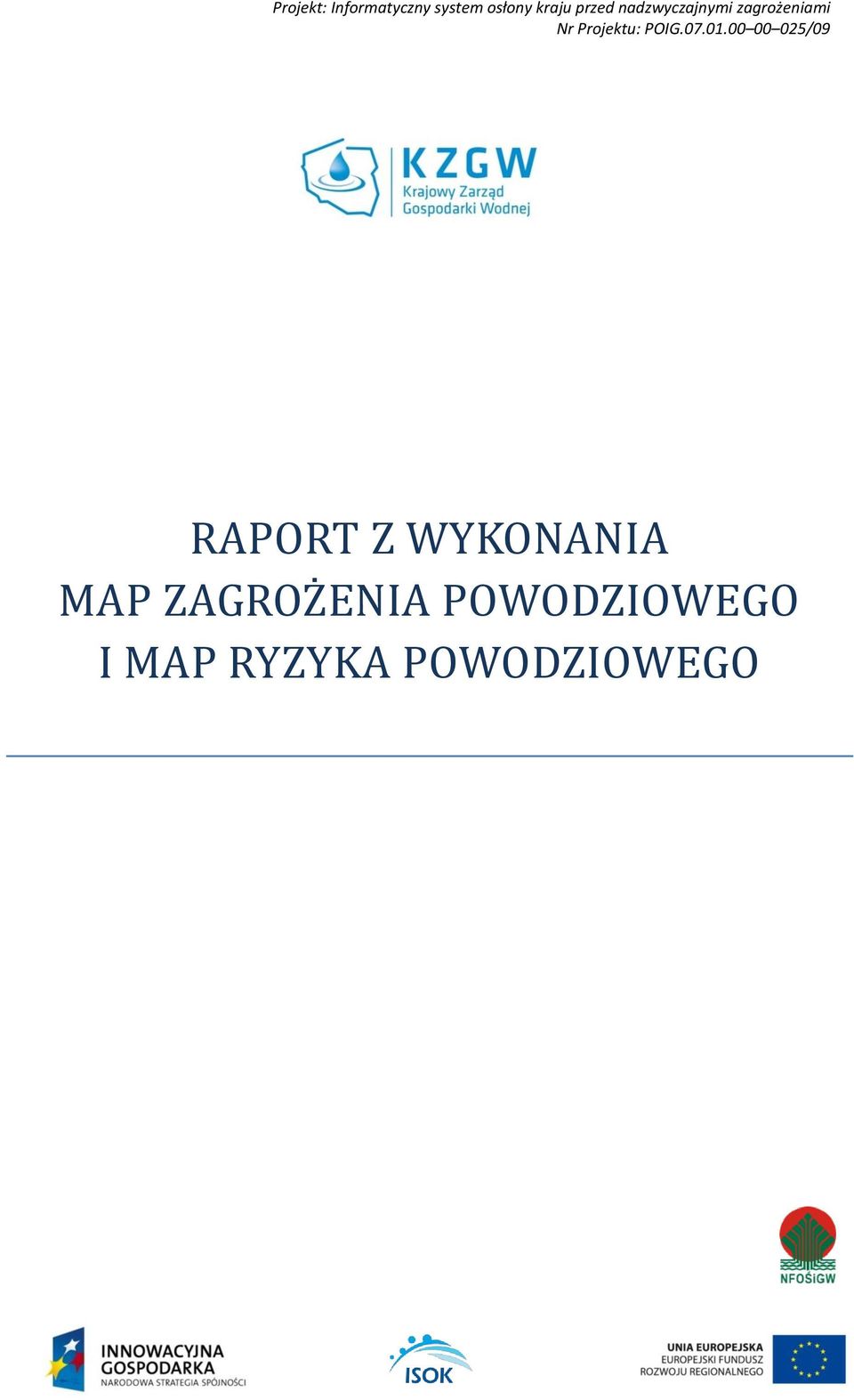POWODZIOWEGO I MAP