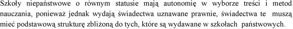 świadectwa uznawane prawnie, świadectwa te muszą mieć