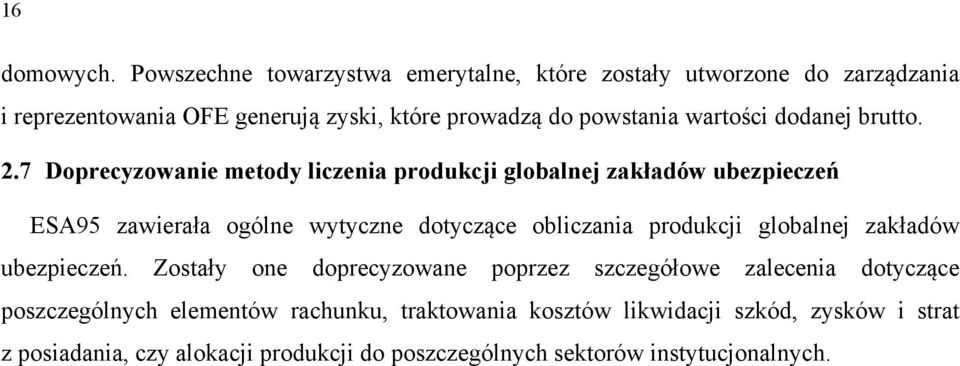 wartości dodanej brutto. 2.