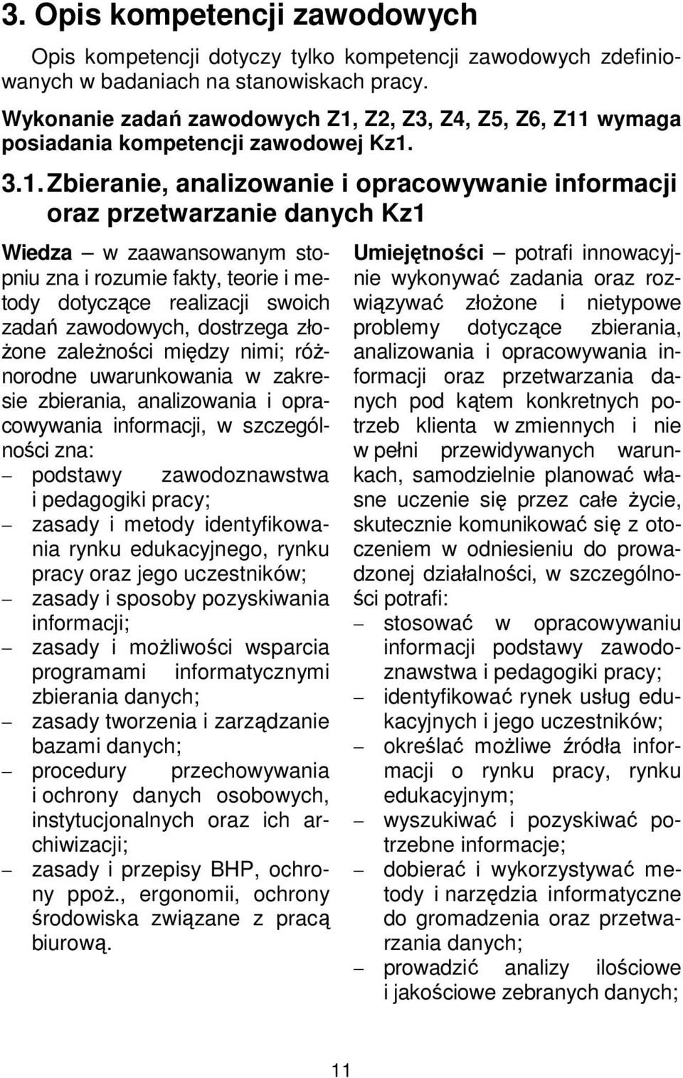 Z2, Z3, Z4, Z5, Z6, Z11