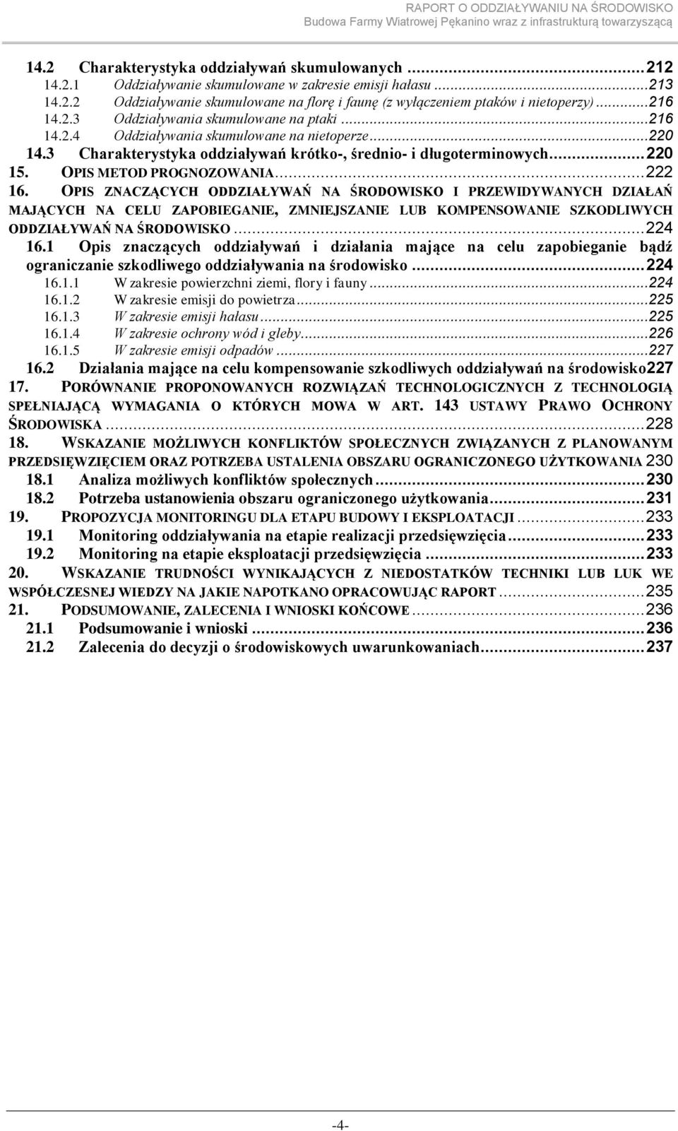 OPIS METOD PROGNOZOWANIA... 222 16.