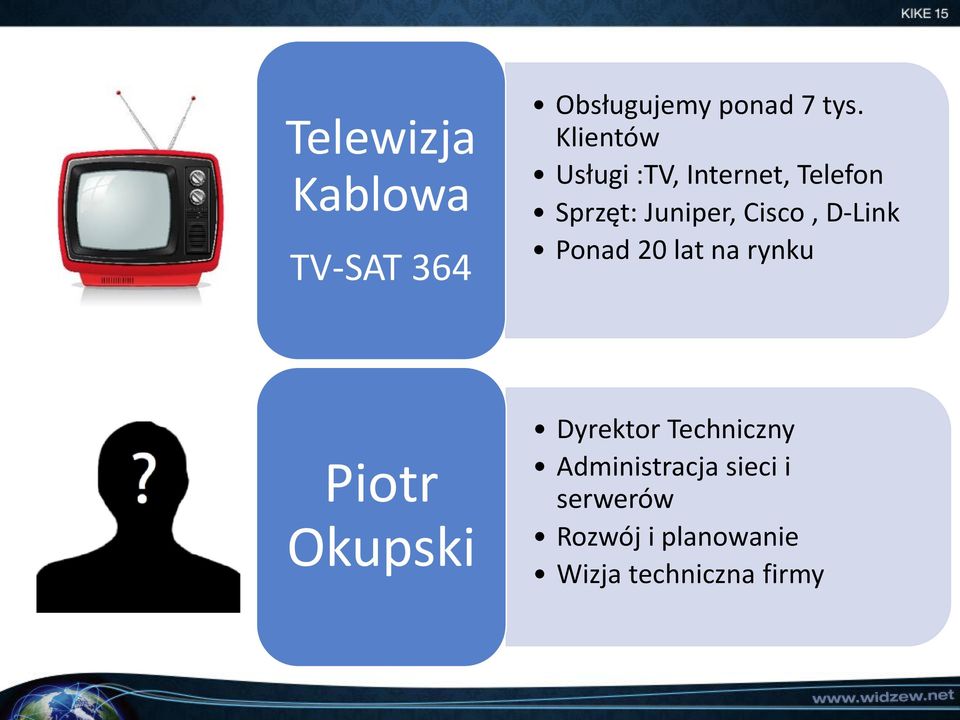 D-Link Ponad 20 lat na rynku Piotr Okupski Dyrektor Techniczny