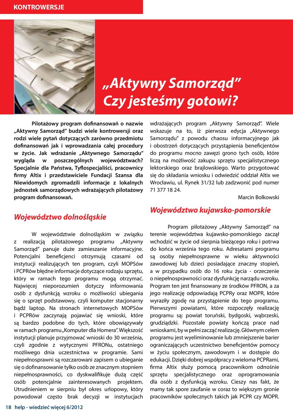 Jak wdrażanie Aktywnego Samorządu wygląda w poszczególnych województwach?