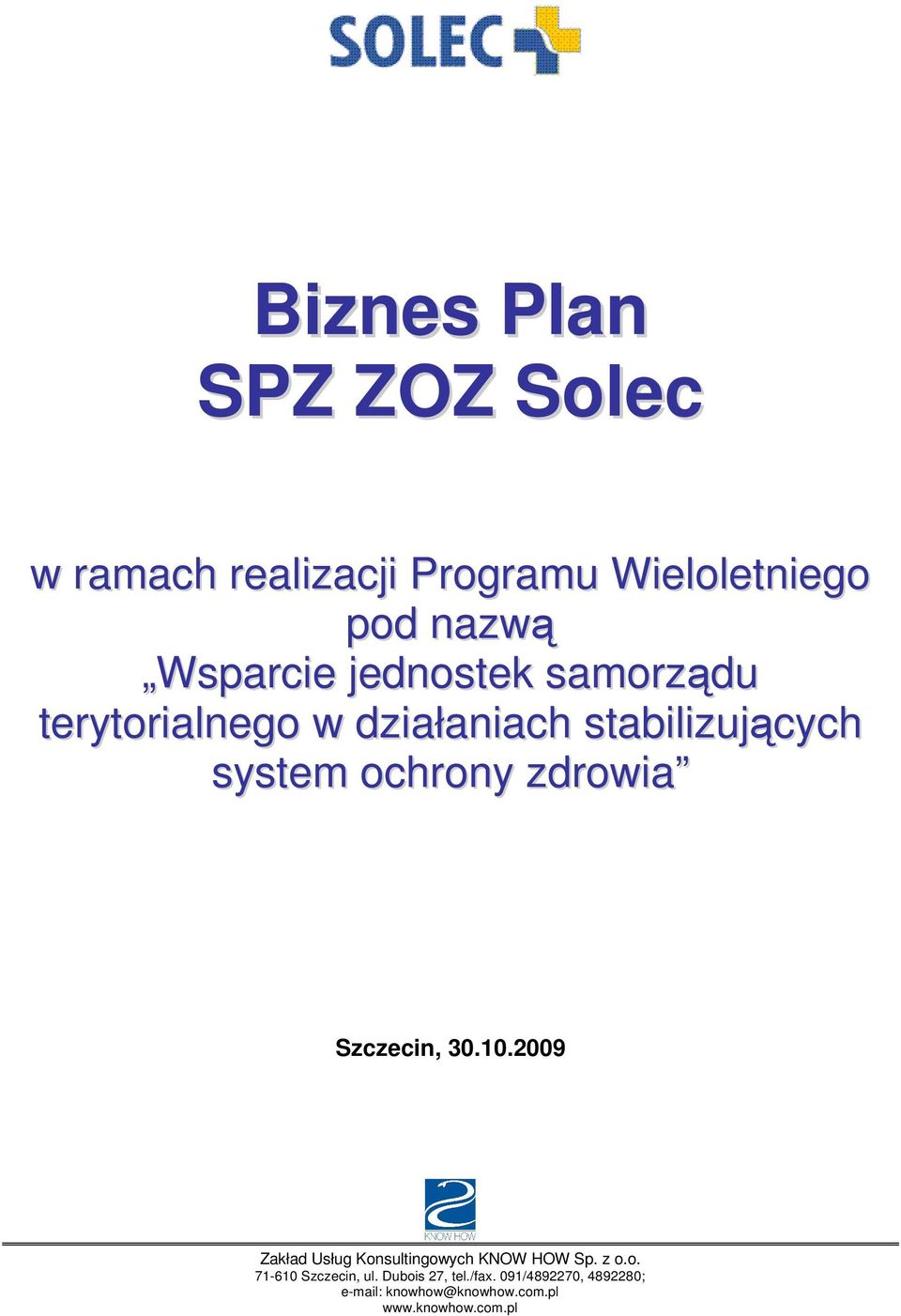 jednostek samorządu terytorialnego w działaniach