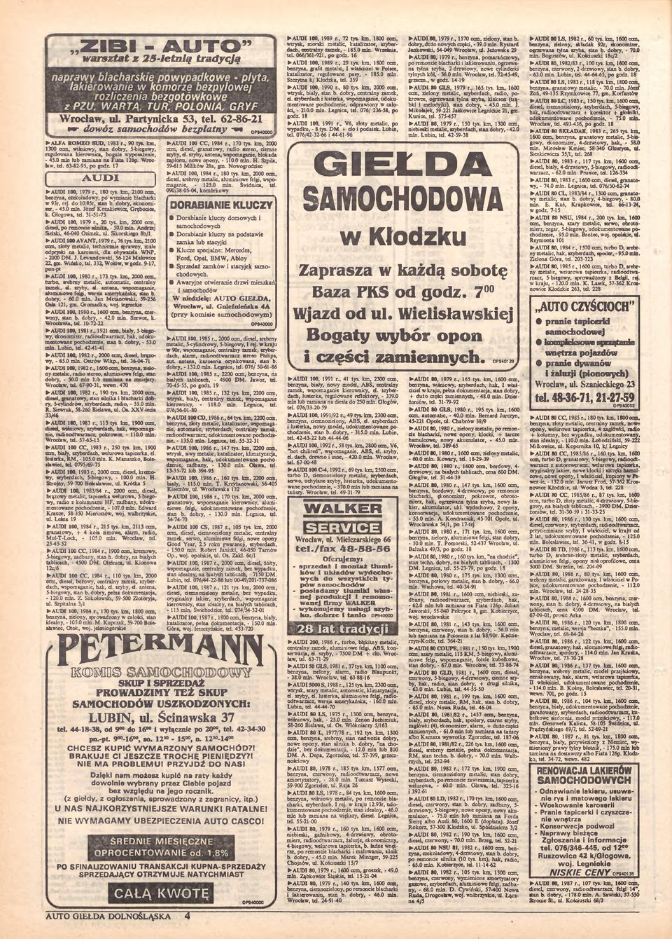 km, 1300 ocm, wiśniowy, stan dobry, S-biegowy, regulowana kierownica, bogate wyposażenie, - 45.0 m b lub zamiana na Fiata 126p. Wrocław, td. 63-82-95, po godz.