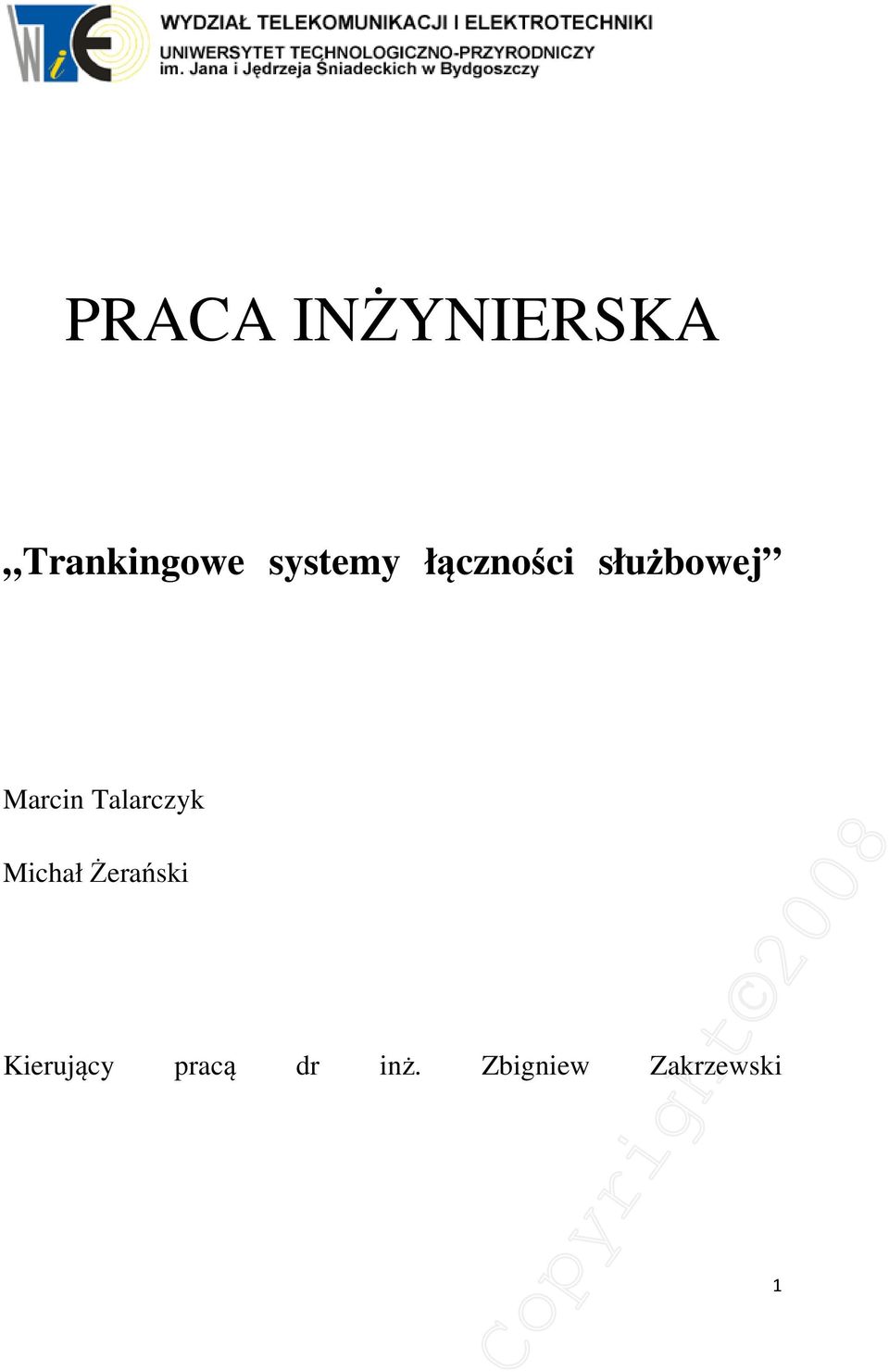 Marcin Talarczyk Michał Żerański