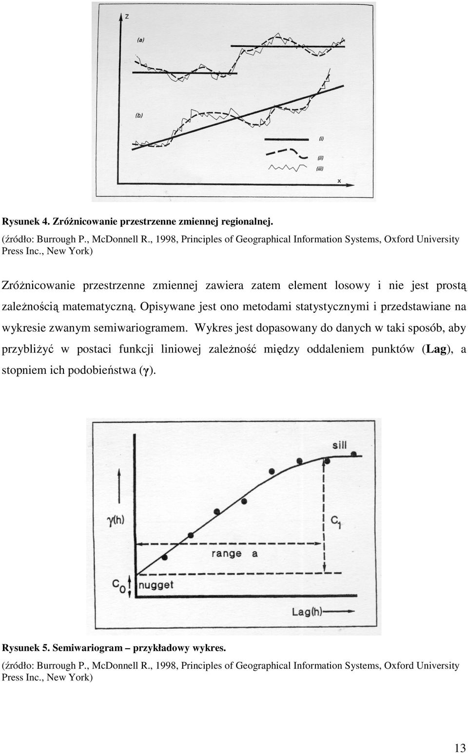 Opisywane jest ono metodami statystycznymi i przedstawiane na wykresie zwanym semiwariogramem.