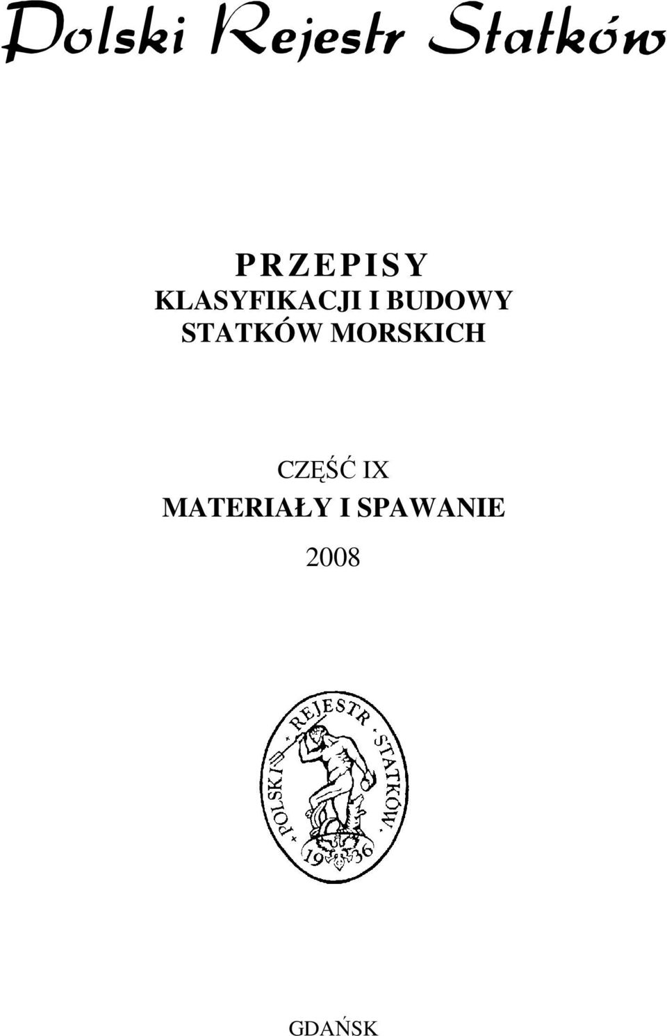 MORSKICH CZĘŚĆ IX