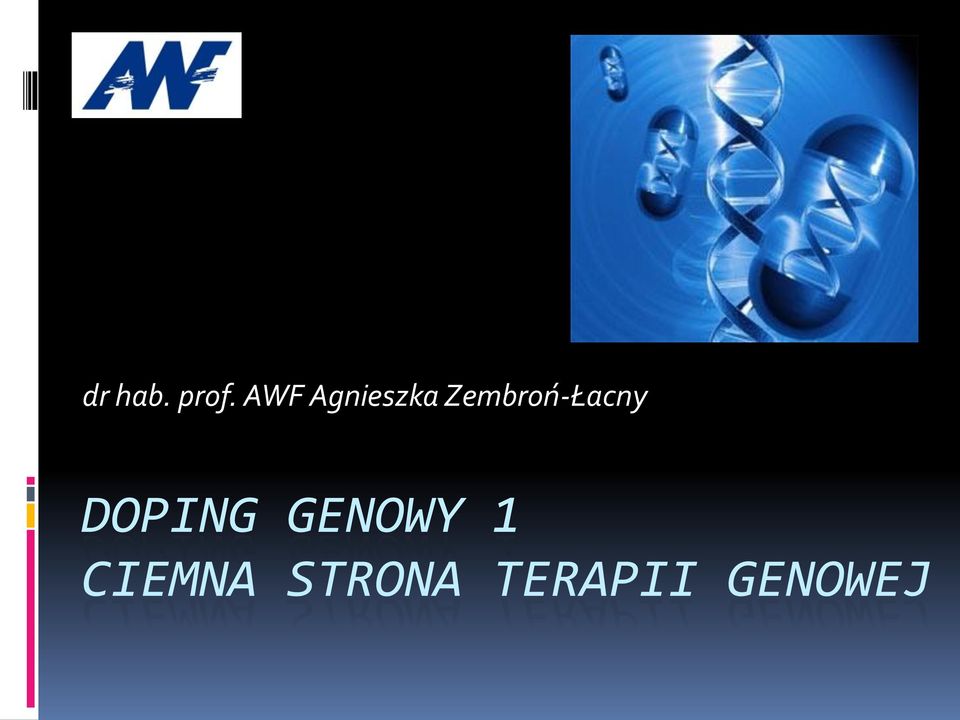 Zembroń-Łacny DOPING