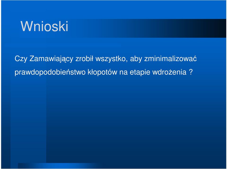 zminimalizować