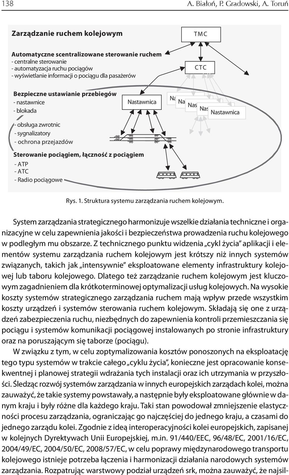 Bezpieczne utawianie przebiegów - natawnice - blokada - obługa zwrotnic - ygnalizatory - ochrona przejazdów Natawnica Natawnica Natawnica Natawnica Natawnica Natawnica Sterowanie pociągiem, łączność