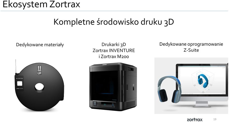 materiały Drukarki 3D Zortrax