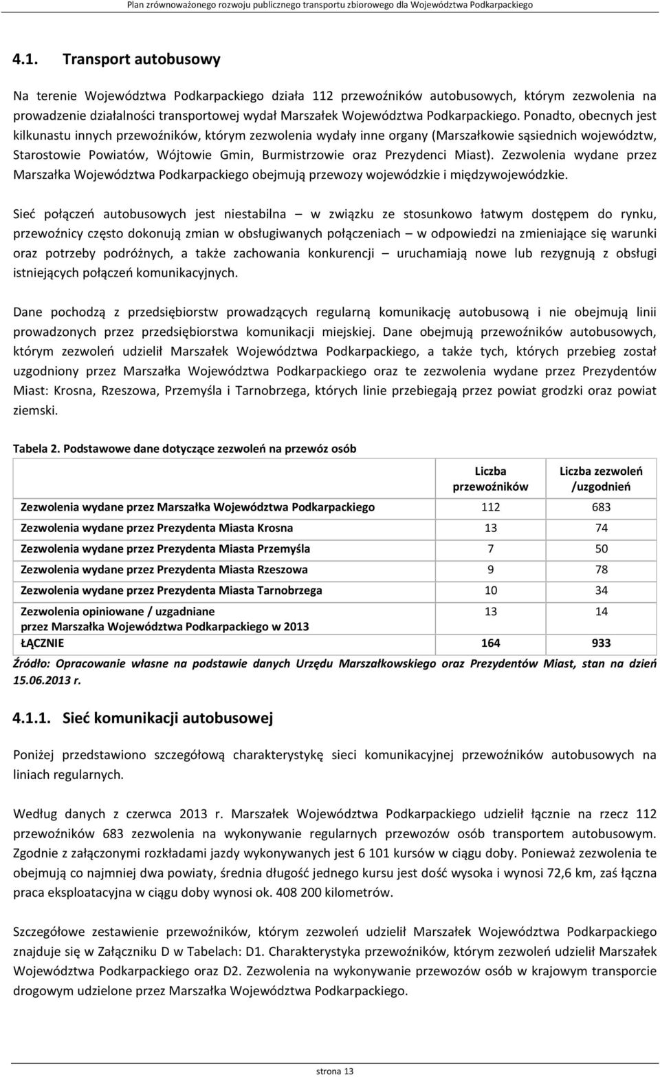 Ponadto, obecnych jest kilkunastu innych przewoźników, którym zezwolenia wydały inne organy (Marszałkowie sąsiednich województw, Starostowie Powiatów, Wójtowie Gmin, Burmistrzowie oraz Prezydenci