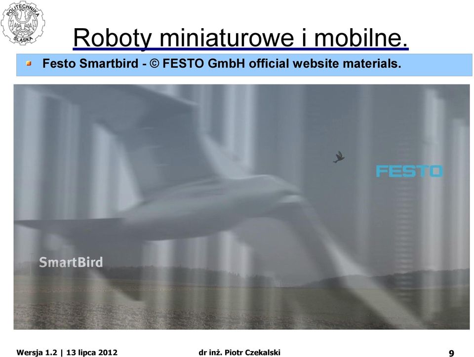 Festo Smartbird -