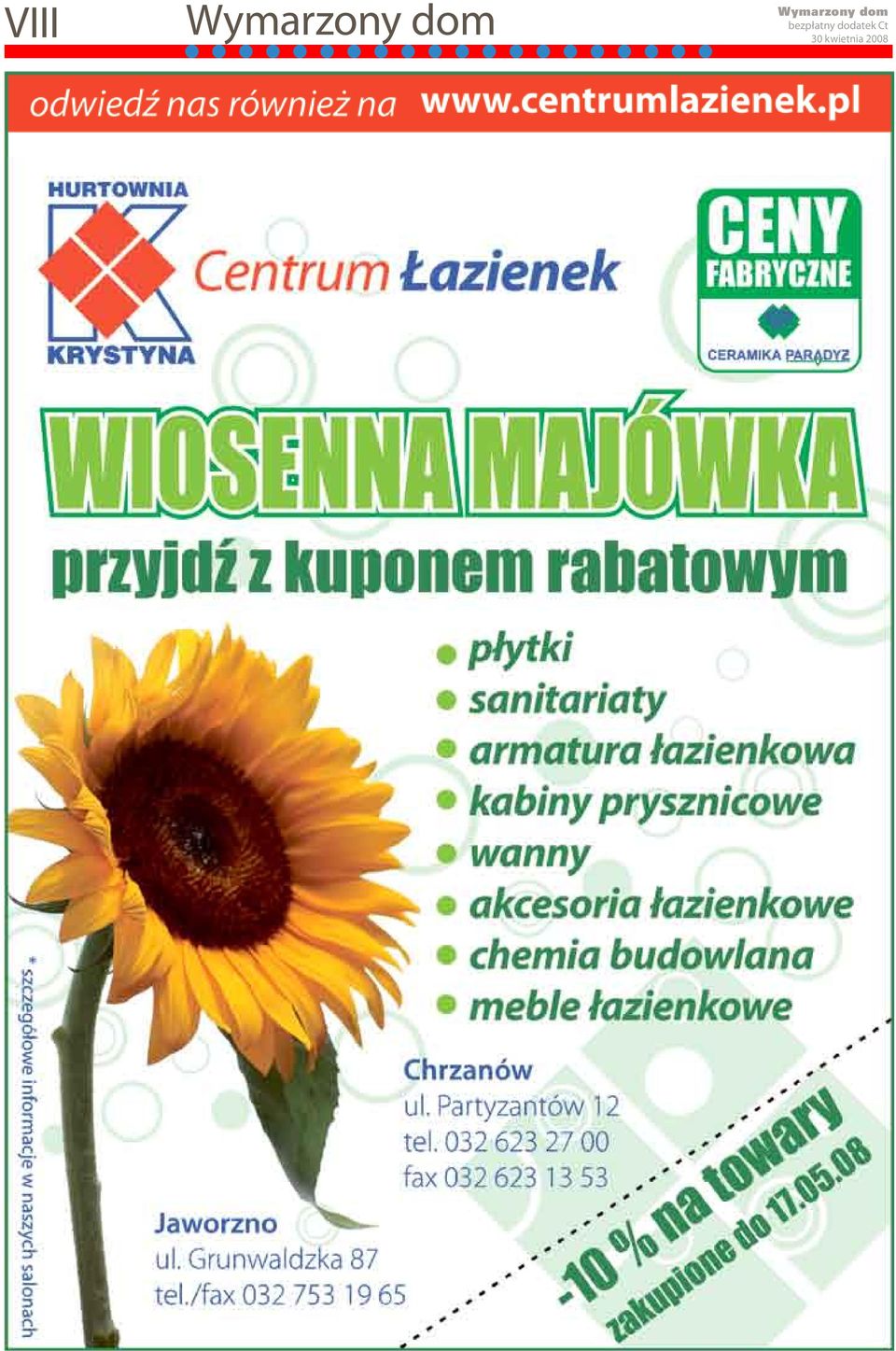 30 bezpłatny kwietnia dodatek