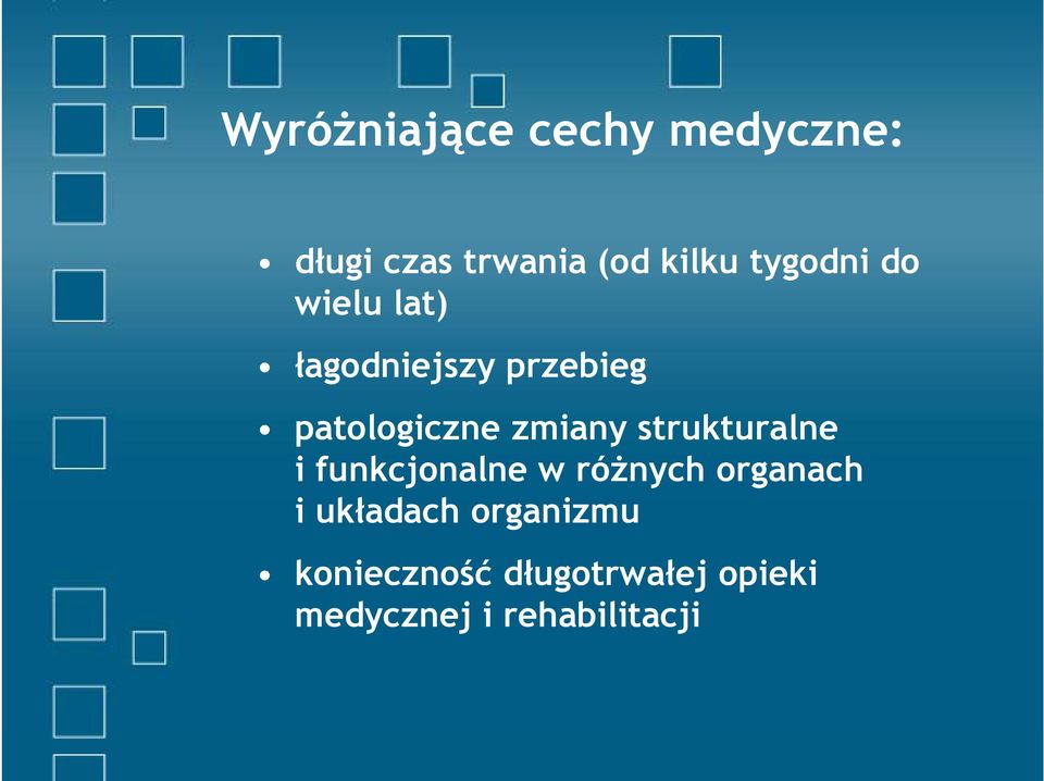 zmiany strukturalne i funkcjonalne w różnych organach i