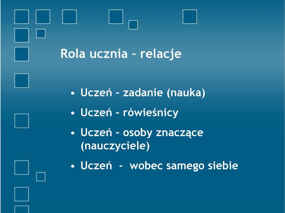 rówieśnicy Uczeń osoby