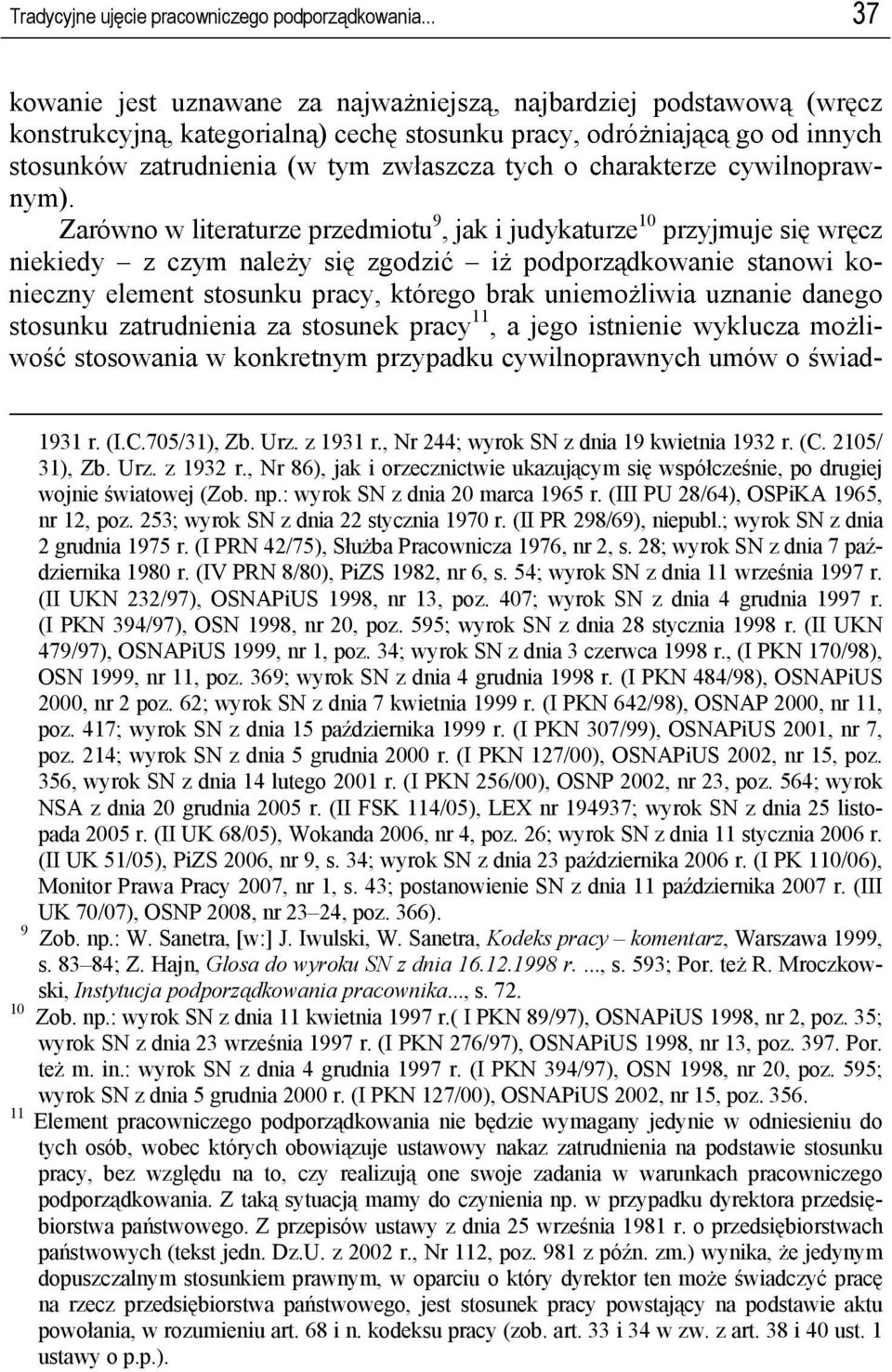 charakterze cywilnoprawnym).