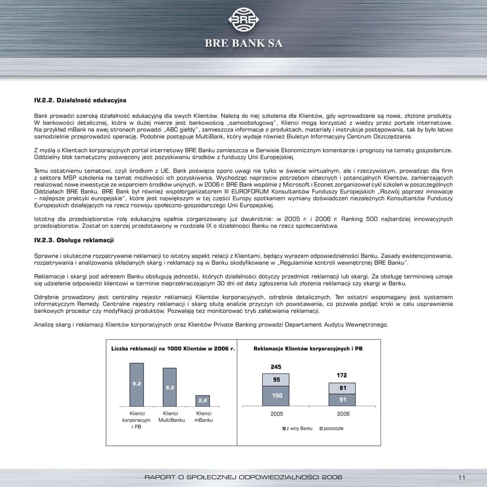 Na przykład mbank na swej stronach prowadzi ABC giełdy, zamieszcza informacje o produktach, materiały i instrukcje postępowania, tak by było łatwo samodzielnie przeprowadzić operację.