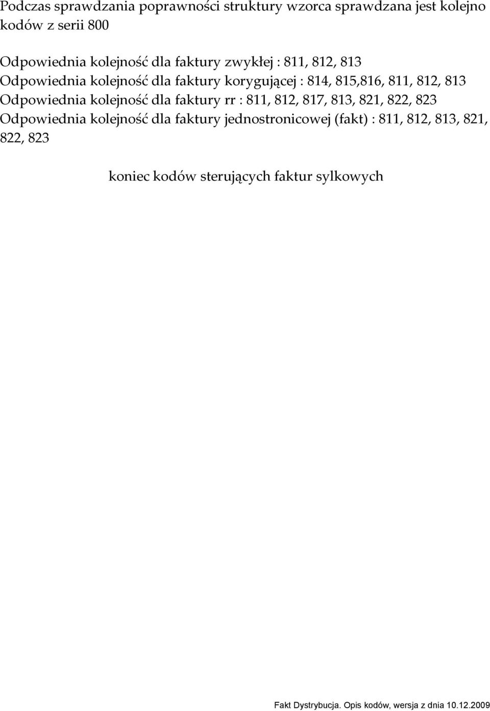 815,816, 811, 812, 813 Odpowiednia kolejność dla faktury rr : 811, 812, 817, 813, 821, 822, 823