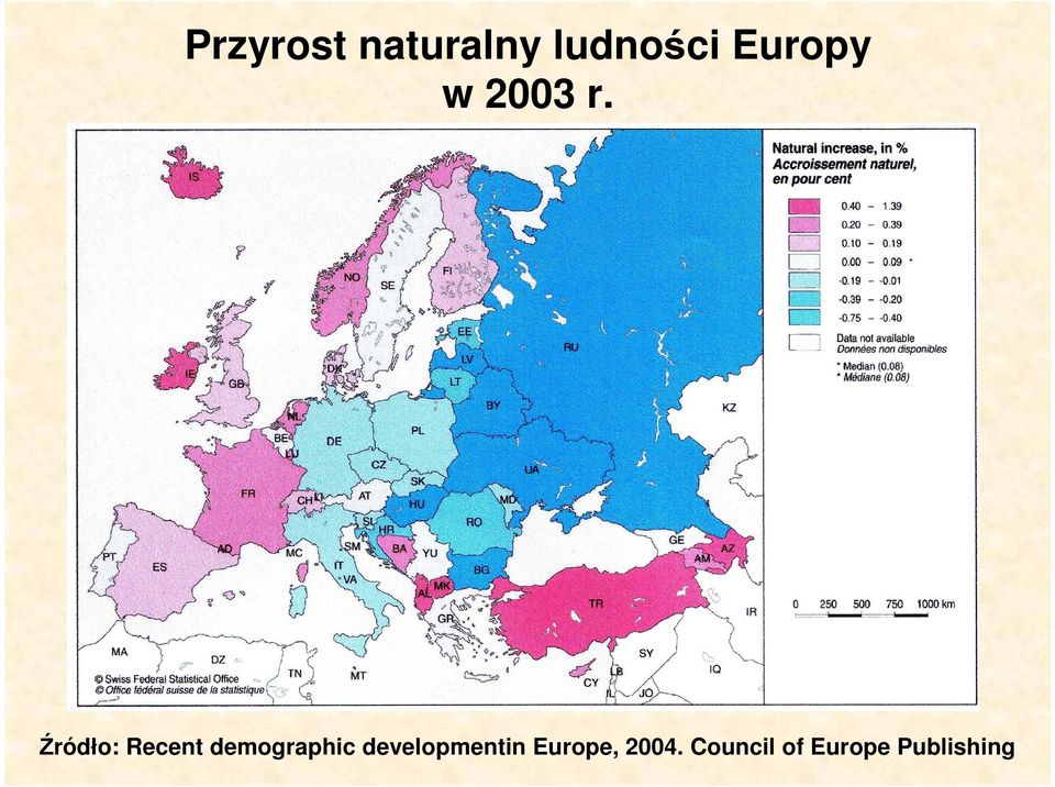 Źródło: Recent demographic