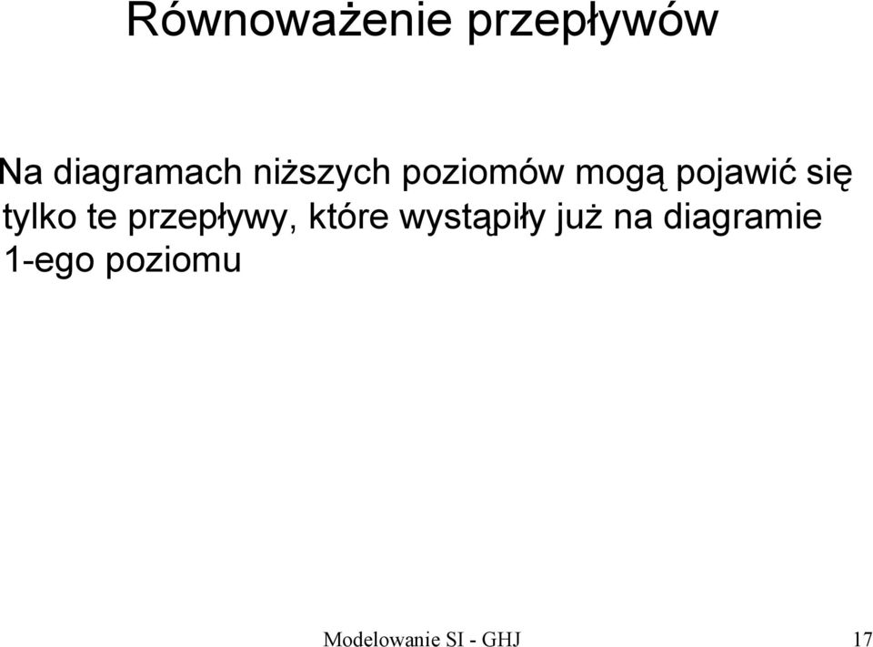 te przepływy, które wystąpiły już na