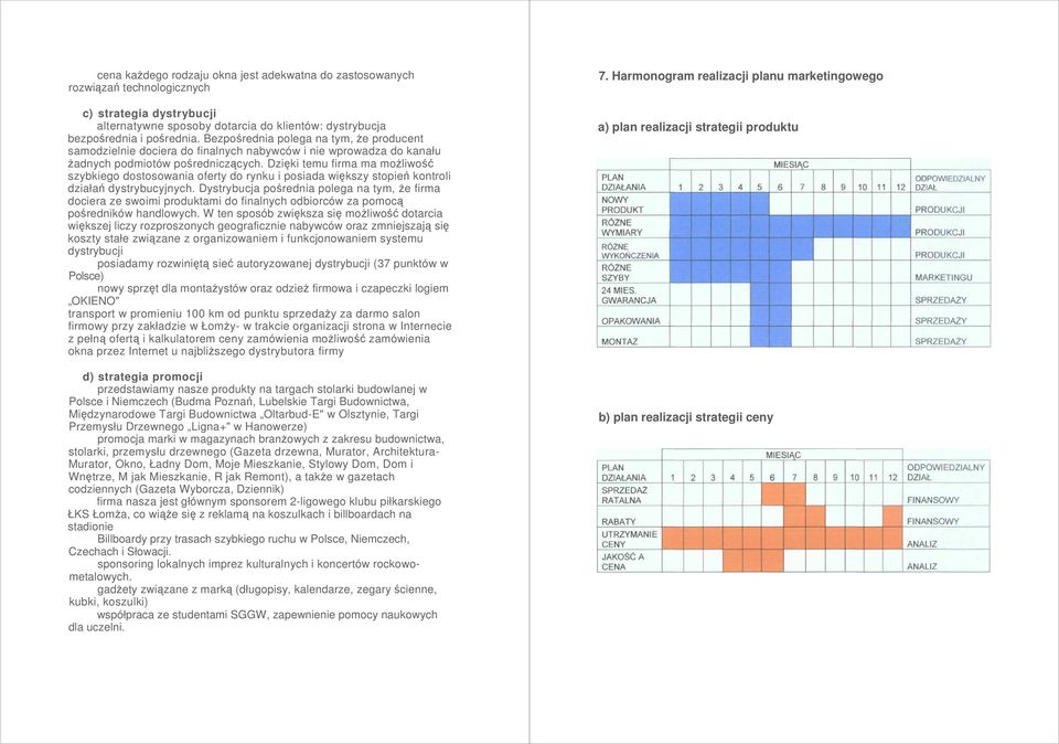 Dzięki temu firma ma moŝliwość szybkiego dostosowania oferty do rynku i posiada większy stopień kontroli działań dystrybucyjnych.