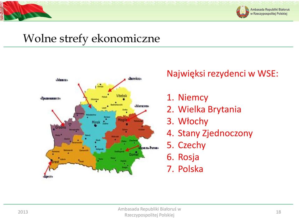 Wielka Brytania 3. Włochy 4.