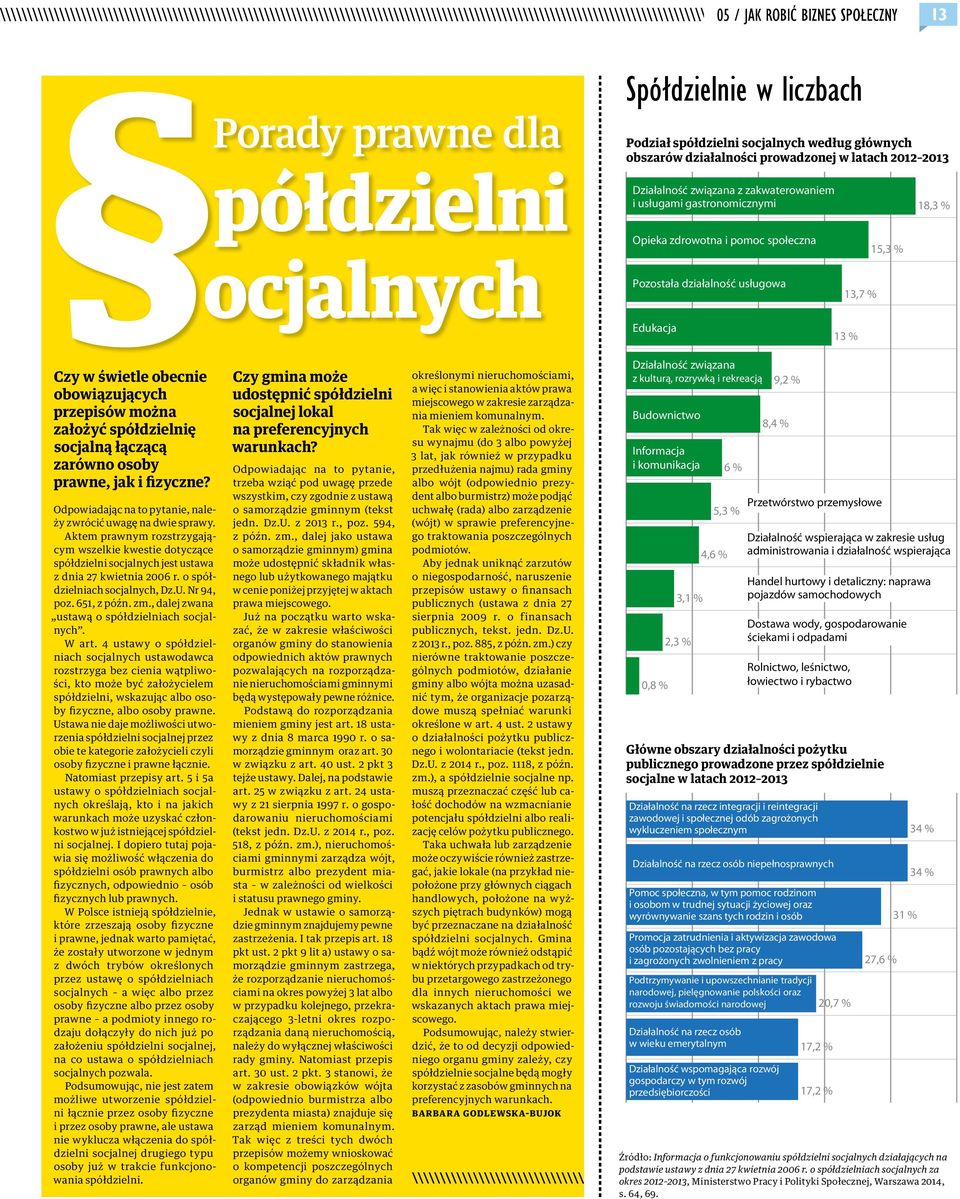 spółdzielnię socjalną łączącą zarówno osoby prawne, jak i fizyczne? Odpowiadając na to pytanie, należy zwrócić uwagę na dwie sprawy.