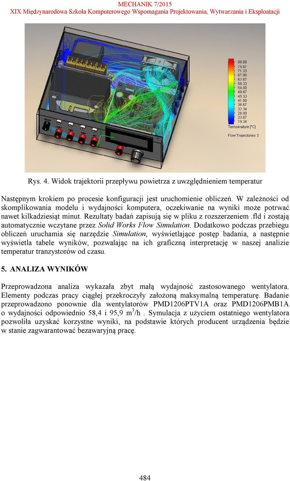 fld i zostają automatycznie wczytane przez Solid Works Flow Simulation.