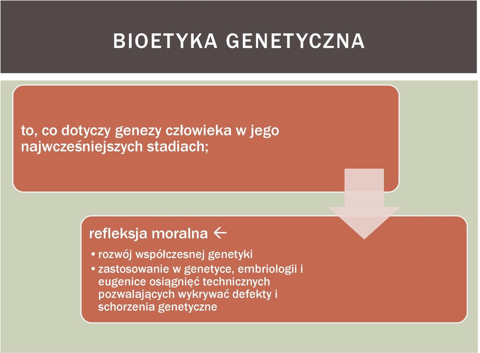 współczesnej genetyki zastosowanie w genetyce, embriologii i