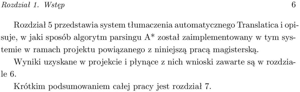 jaki sposób algorytm parsingu A* został zaimplementowany w tym systemie w ramach projektu