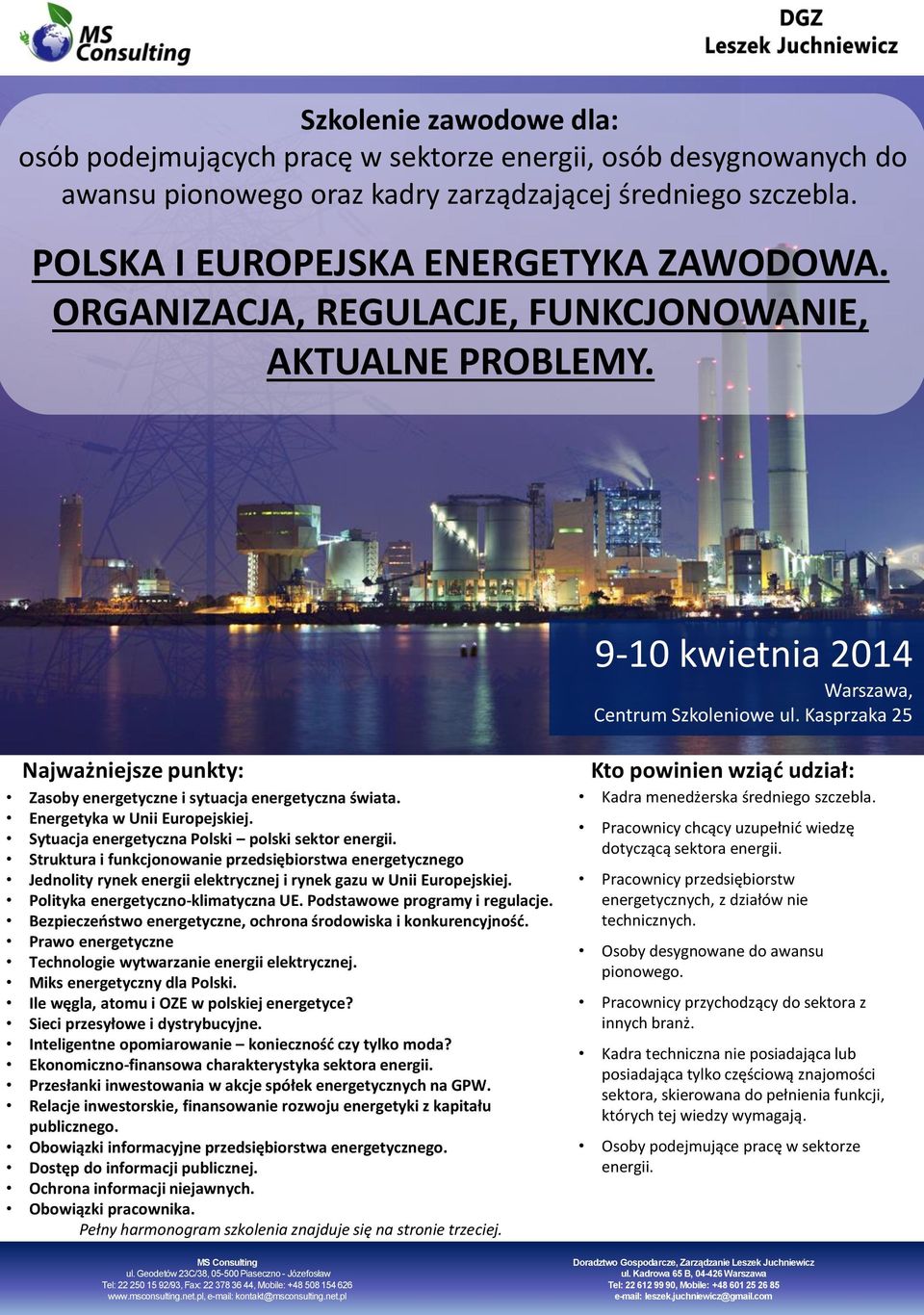 Energetyka w Unii Europejskiej. Sytuacja energetyczna Polski polski sektor energii.