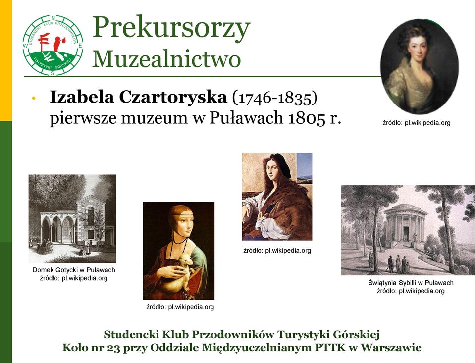 muzeum w Puławach 1805 r.