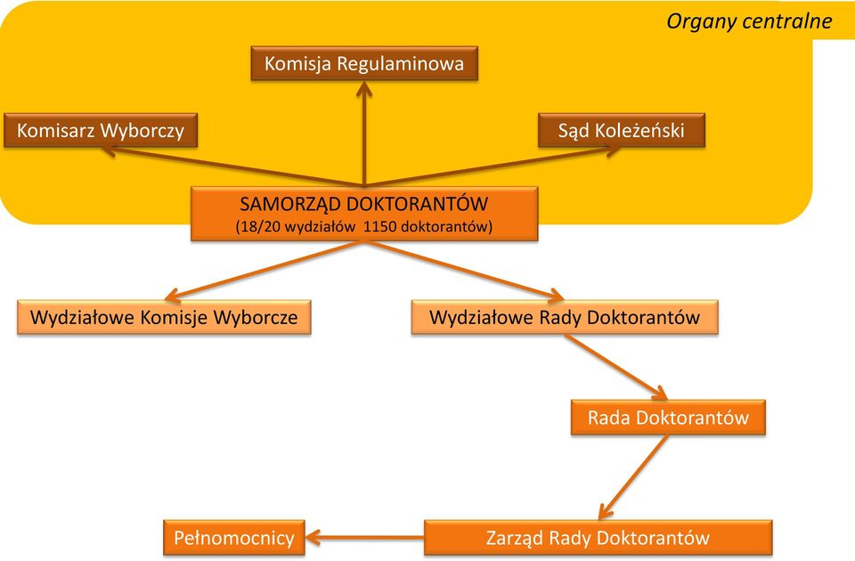 doktorantów) Wydziałowe Komisje Wyborcze Wydziałowe Rady