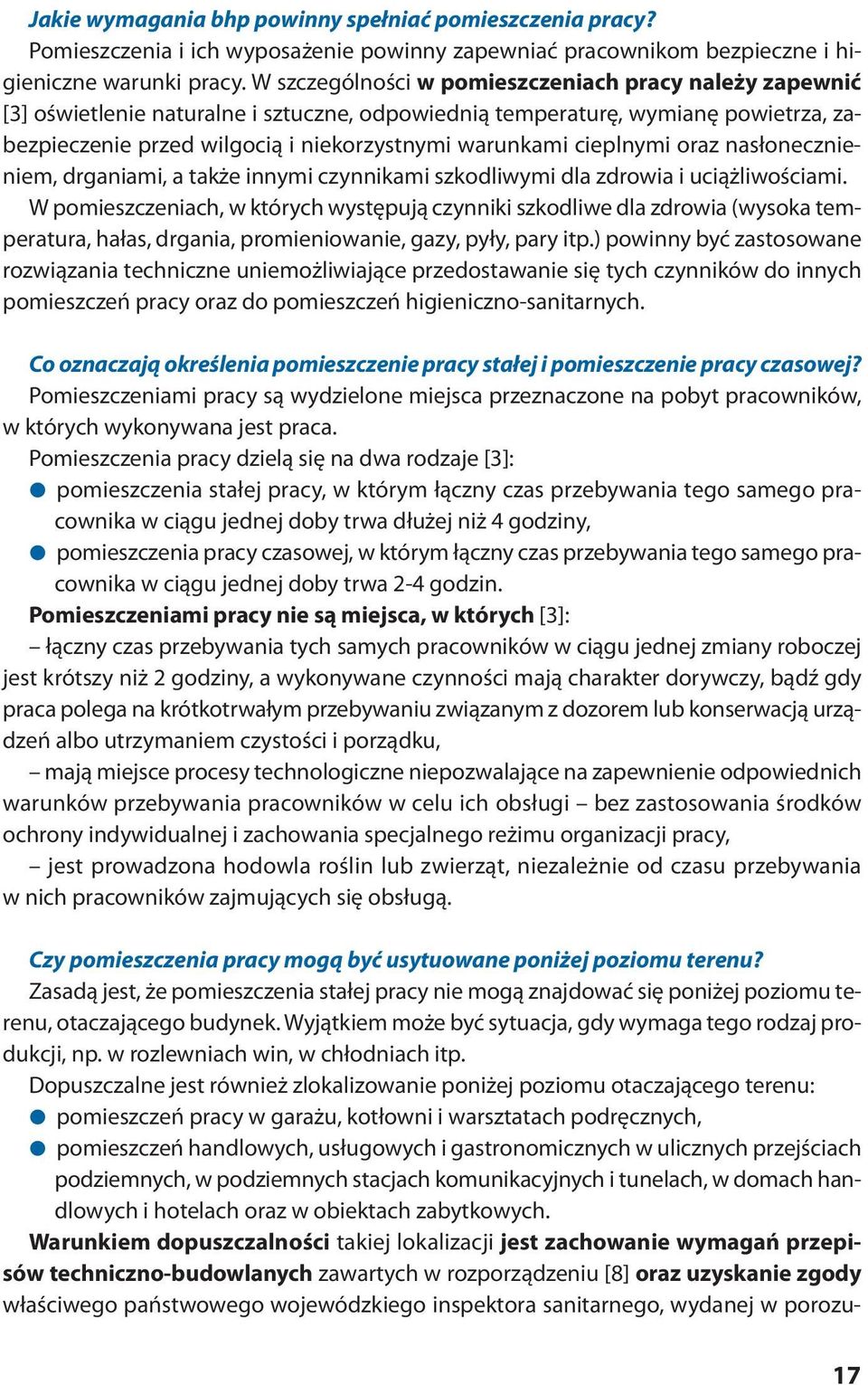 mi wa run ka mi ciepl ny mi oraz na sło necz nie - niem, drganiami, a także innymi czynnikami szkodliwymi dla zdrowia i uciążliwościami.