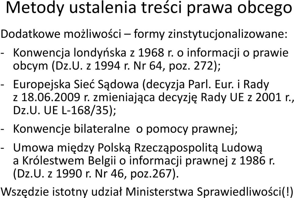 zmieniająca decyzję Rady UE