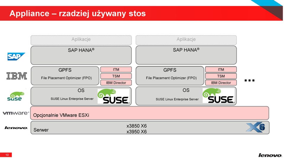 functionality Optimizer (FPO) ITM TSM IBM Director.