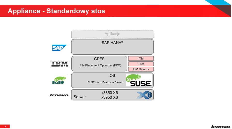 (FPO) OS ITM TSM IBM Director SUSE Linux