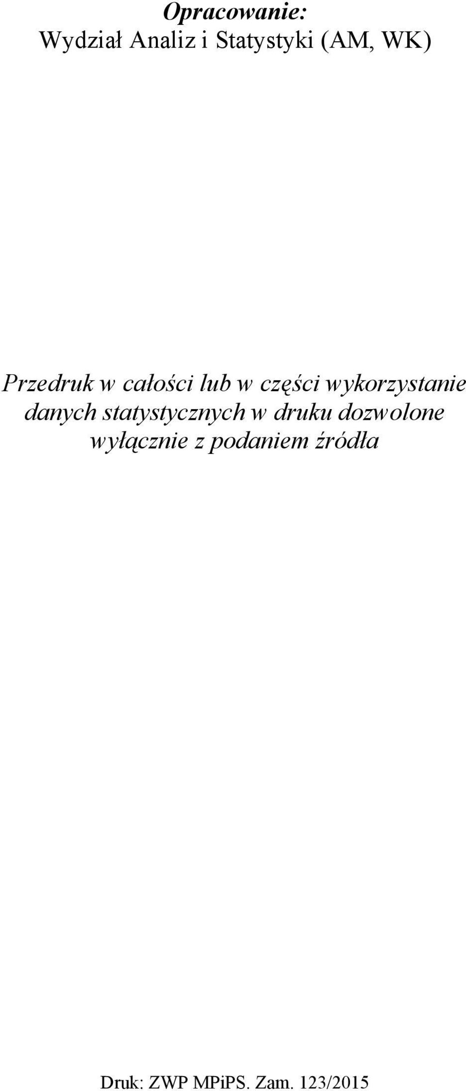 wykorzystanie danych statystycznych w druku