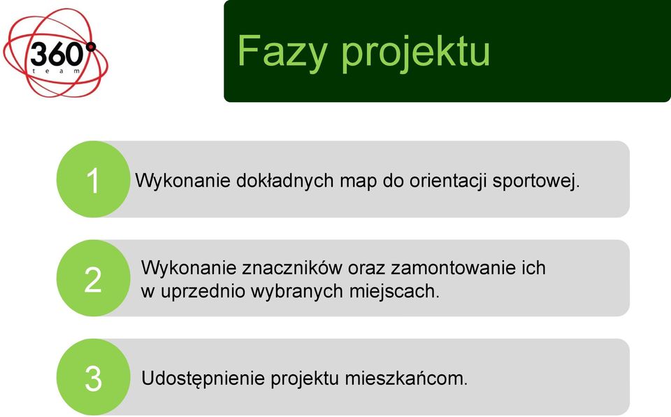 2 Wykonanie znaczników oraz zamontowanie ich