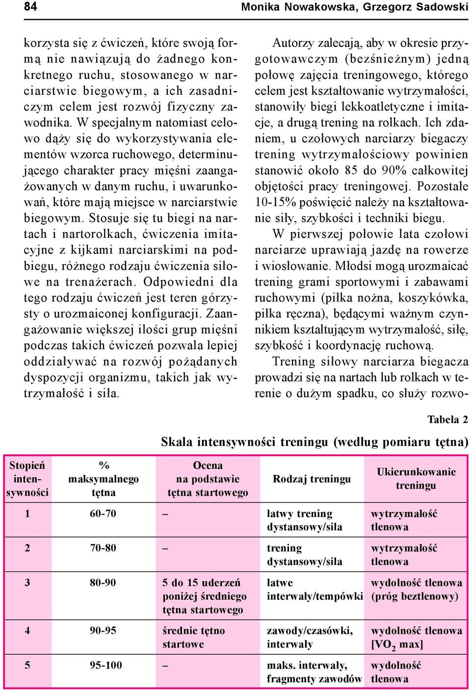 W specjalnym natomiast celowo dąży się do wykorzystywania elementów wzorca ruchowego, determinującego charakter pracy mięśni zaangażowanych w danym ruchu, i uwarunkowań, które mają miejsce w