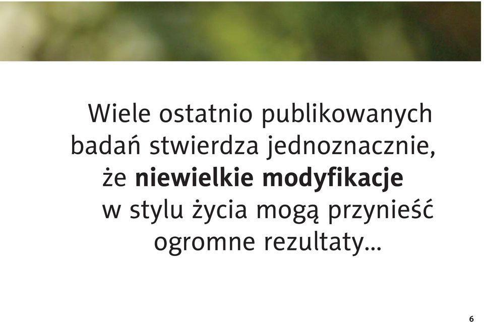 niewielkie modyfikacje w stylu