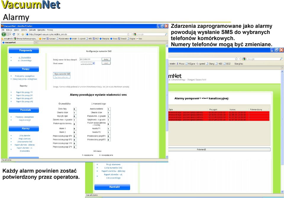 komórkowych. Numery telefonów mogą być zmieniane.